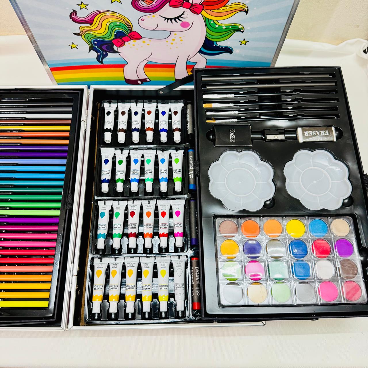 145pc Unicorn Art Set Blue Box 7