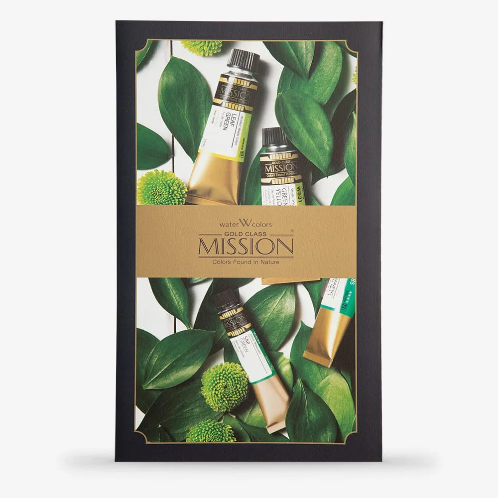 MIJELLO MISSION Gold Class Watercolor Set 15mlX34 colors MWC-1534 4
